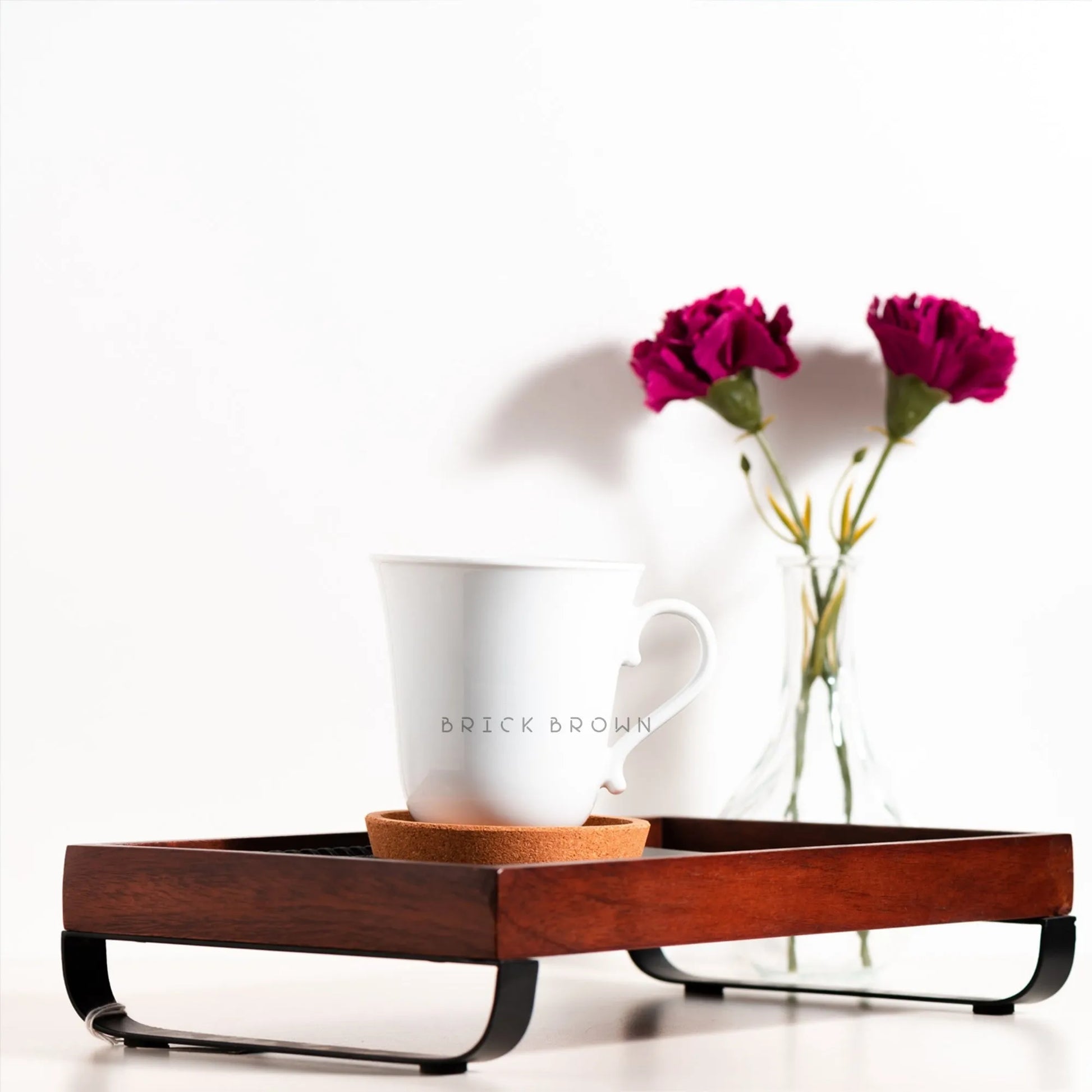 Cresta Serving Tray from Mahogany Collection