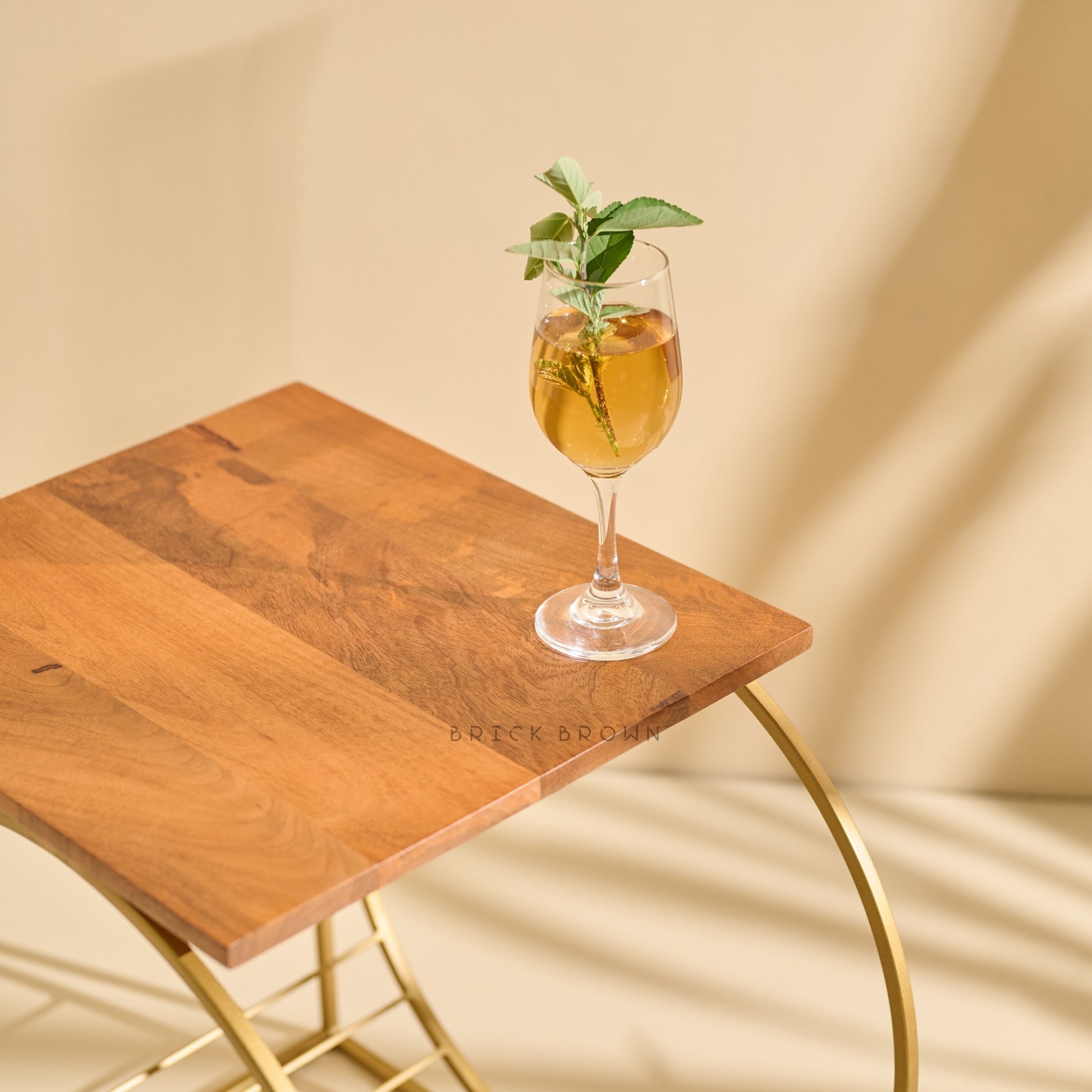 Running Wheel Accent Table