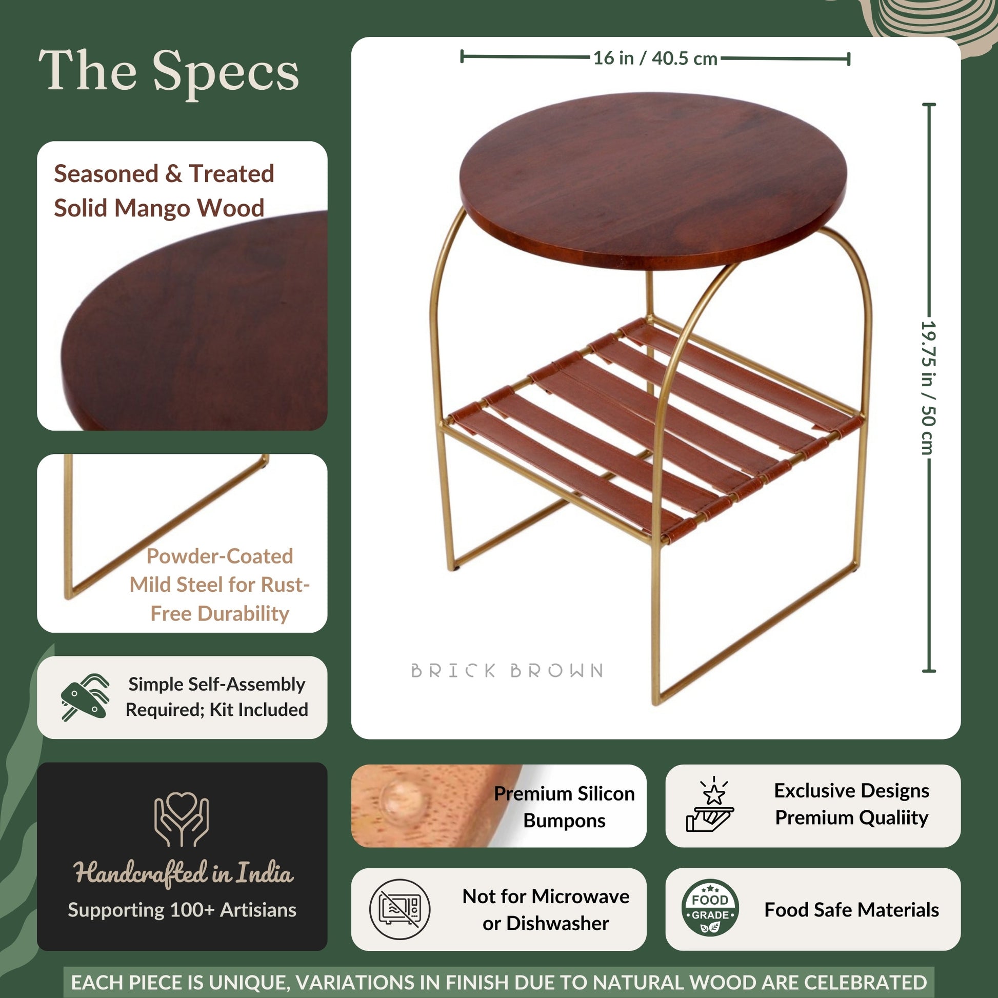 Strio Accent Table
