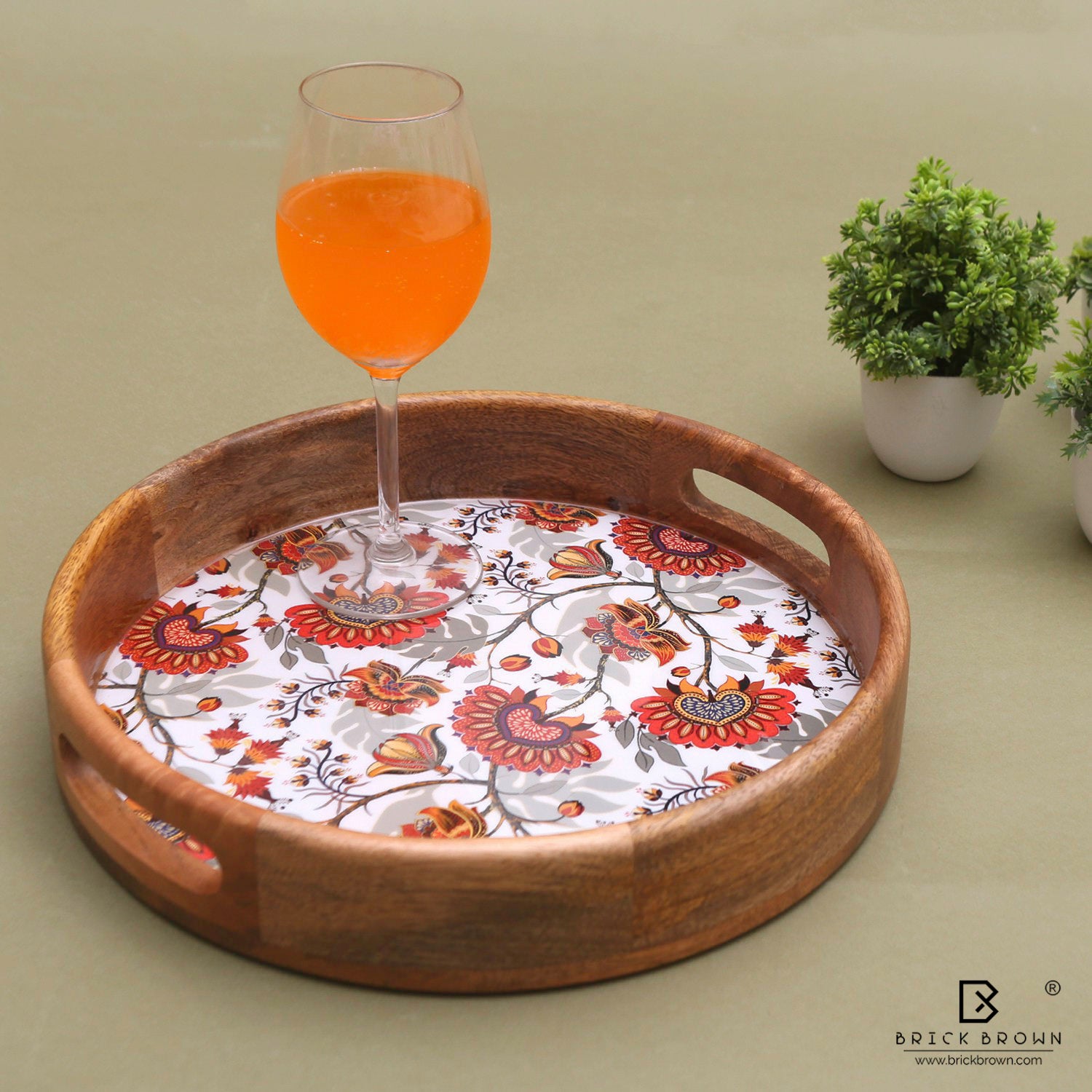 Marigold Serving Tray (12 Inch)