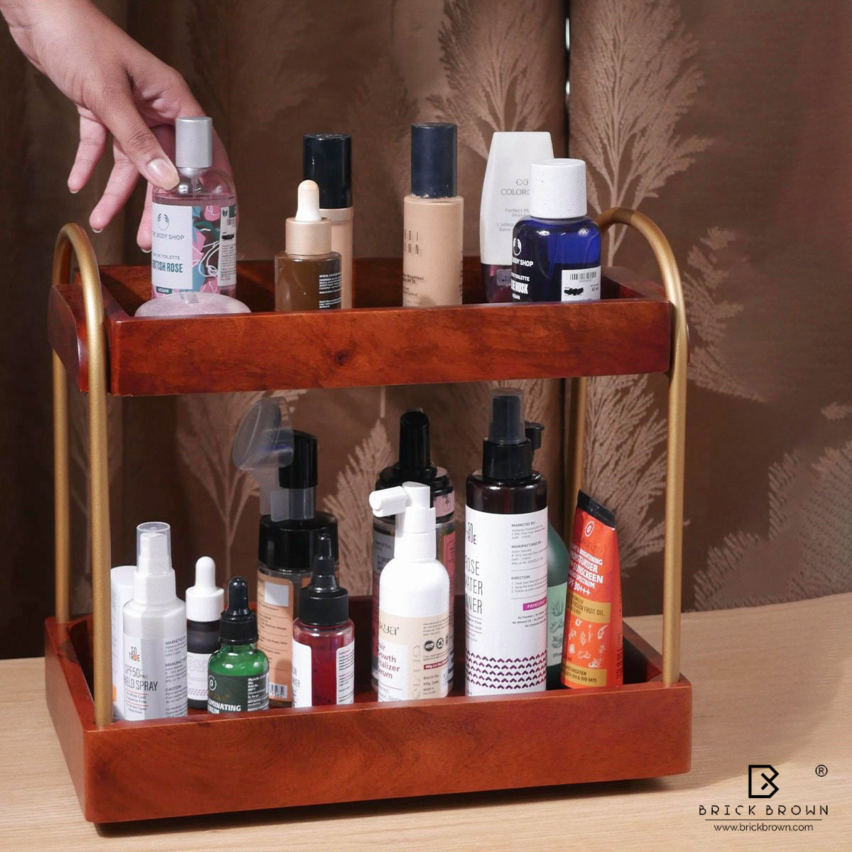 CasaDuo Organizer from Mahogany Collection