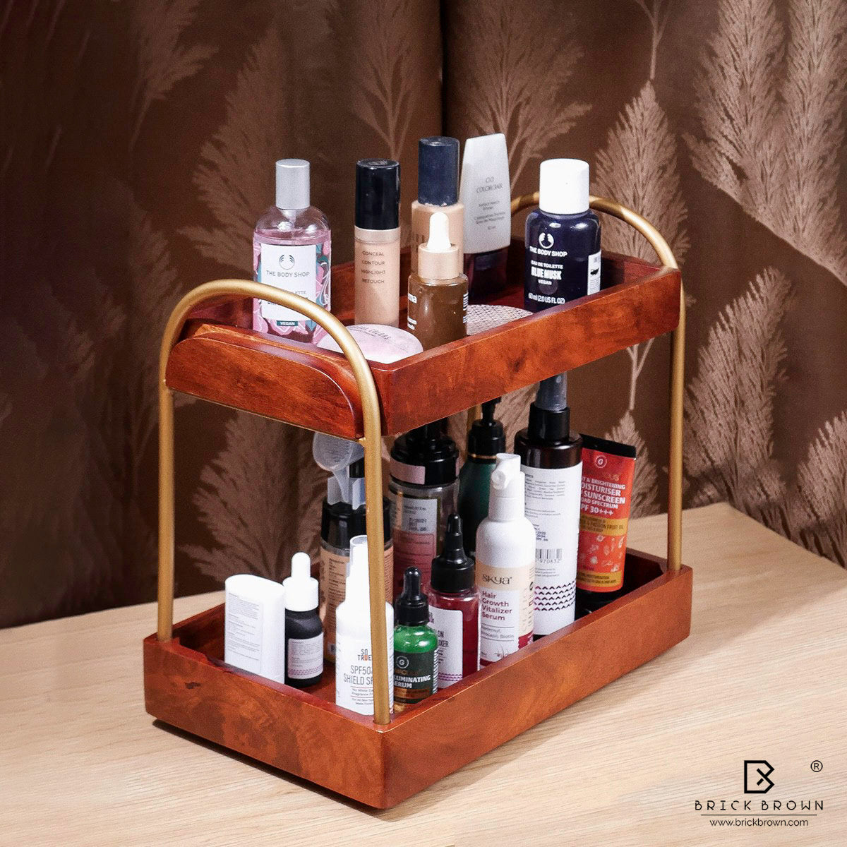 CasaDuo Organizer from Mahogany Collection