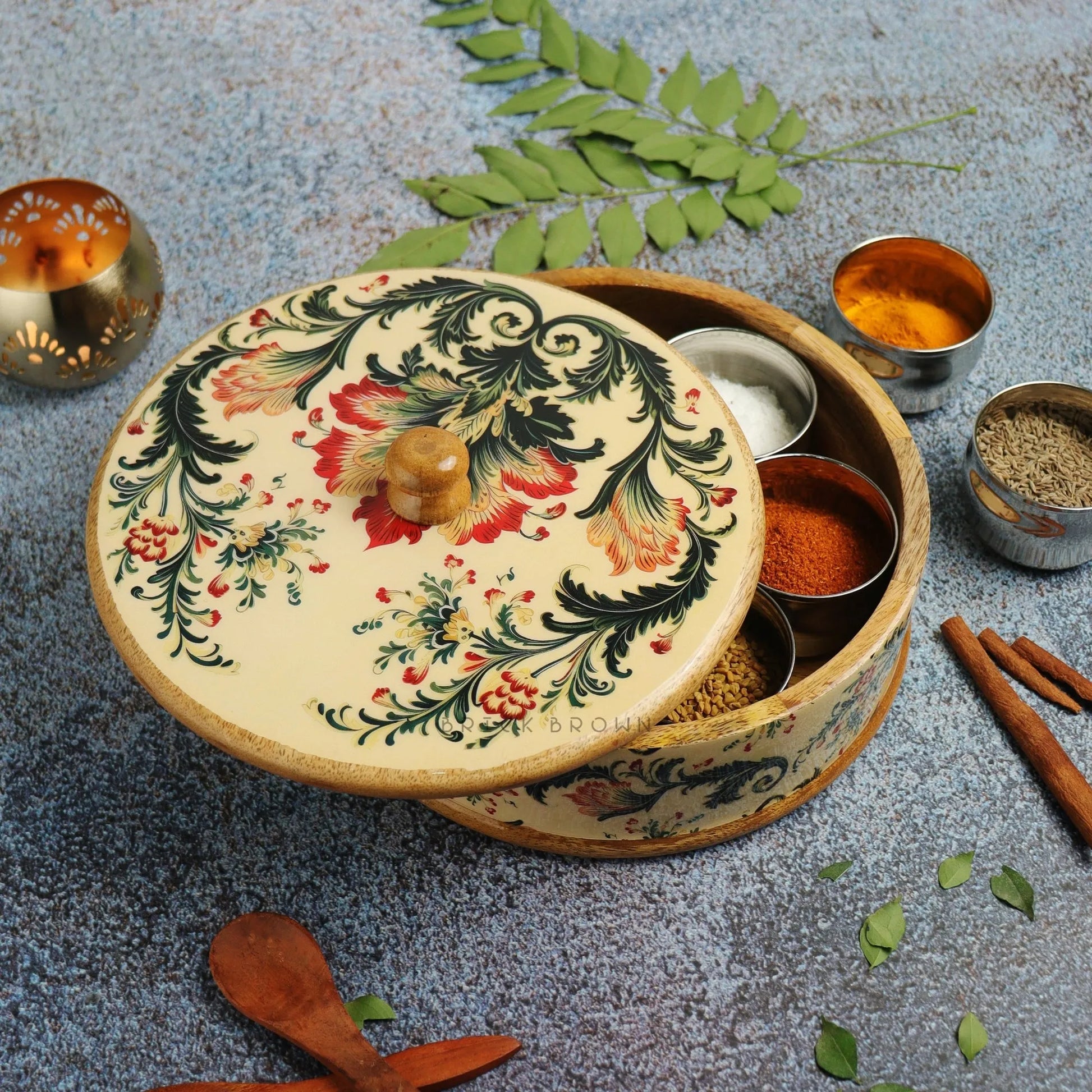 Ikat Bloom Masala Box