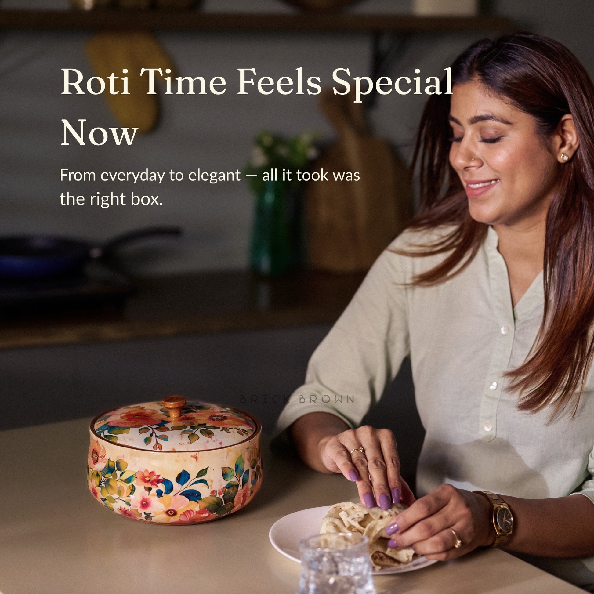 Pastel Flora Roti Box