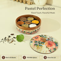 Pastel Flora Masala Box