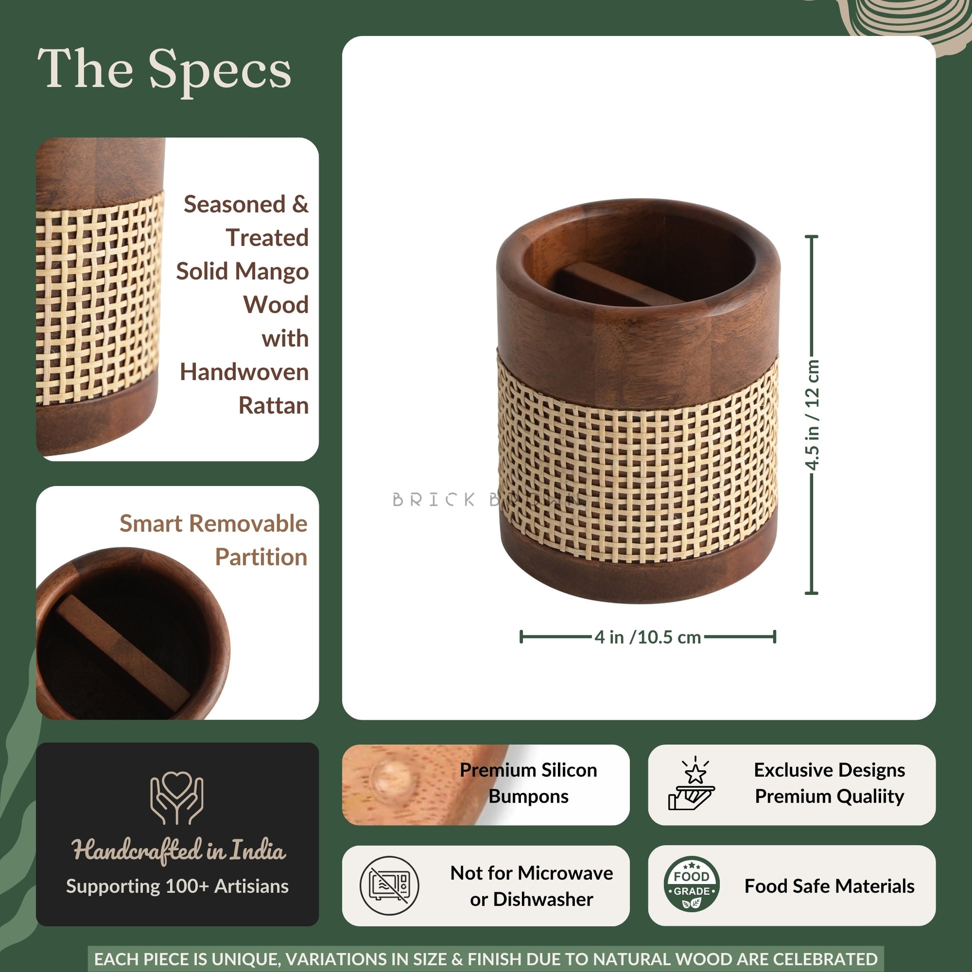 Tresso Cutlery Holder