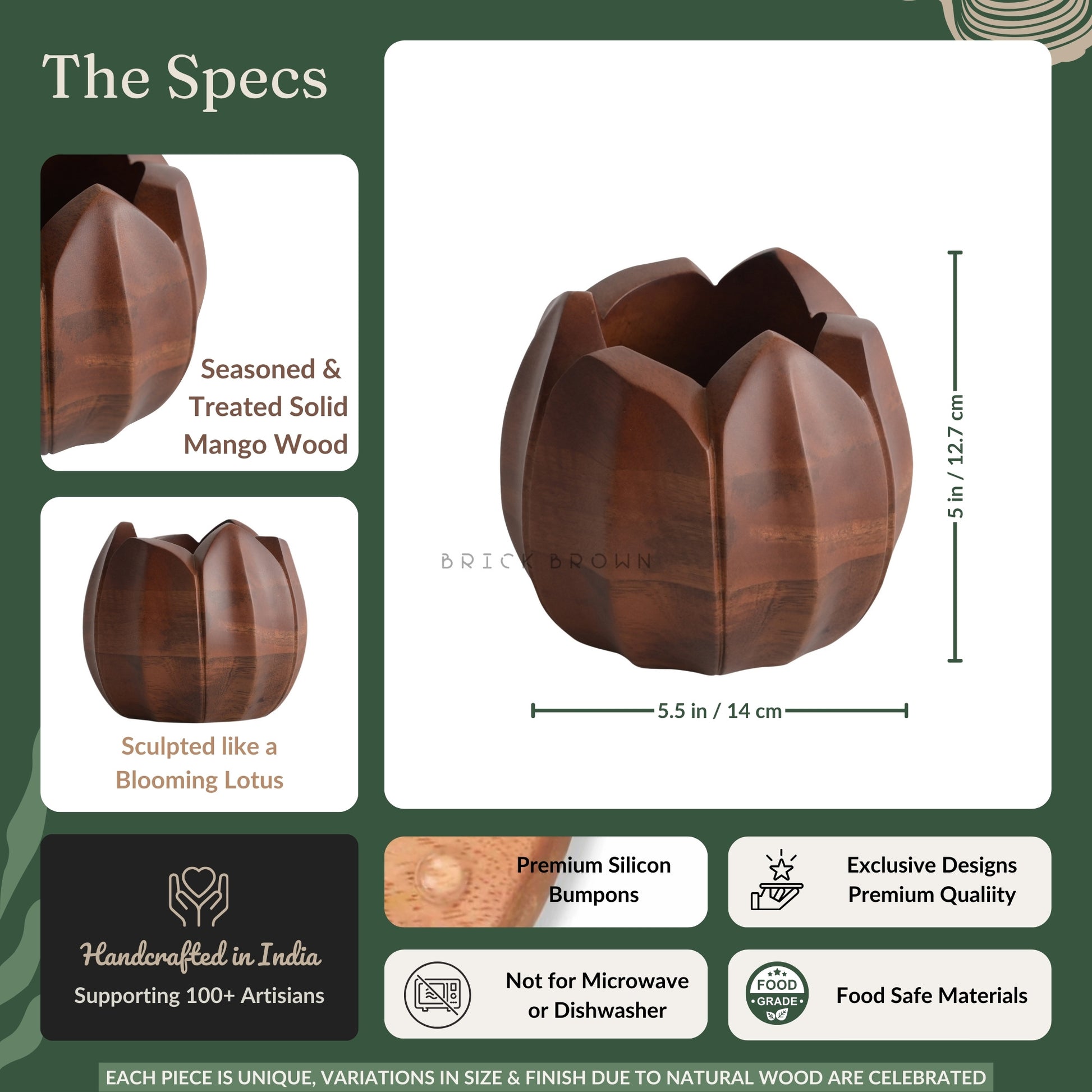 Lotus Cutlery Holder