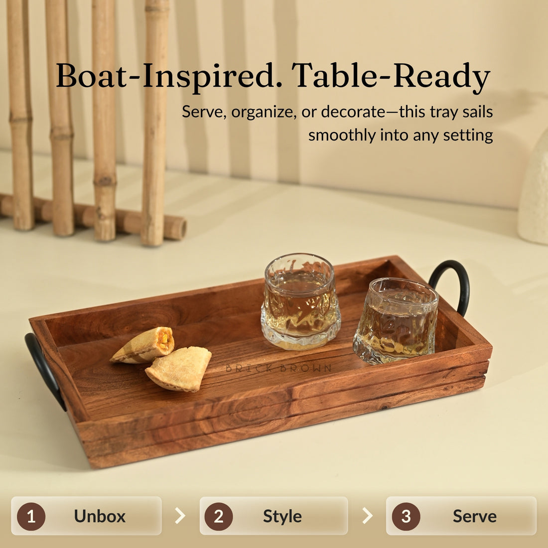 Boat Serving Tray