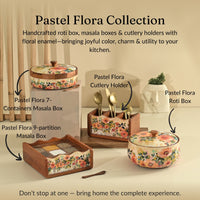 Pastel Flora Nava Masala Box