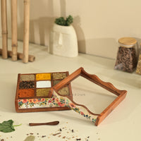 Pastel Flora Nava Masala Box