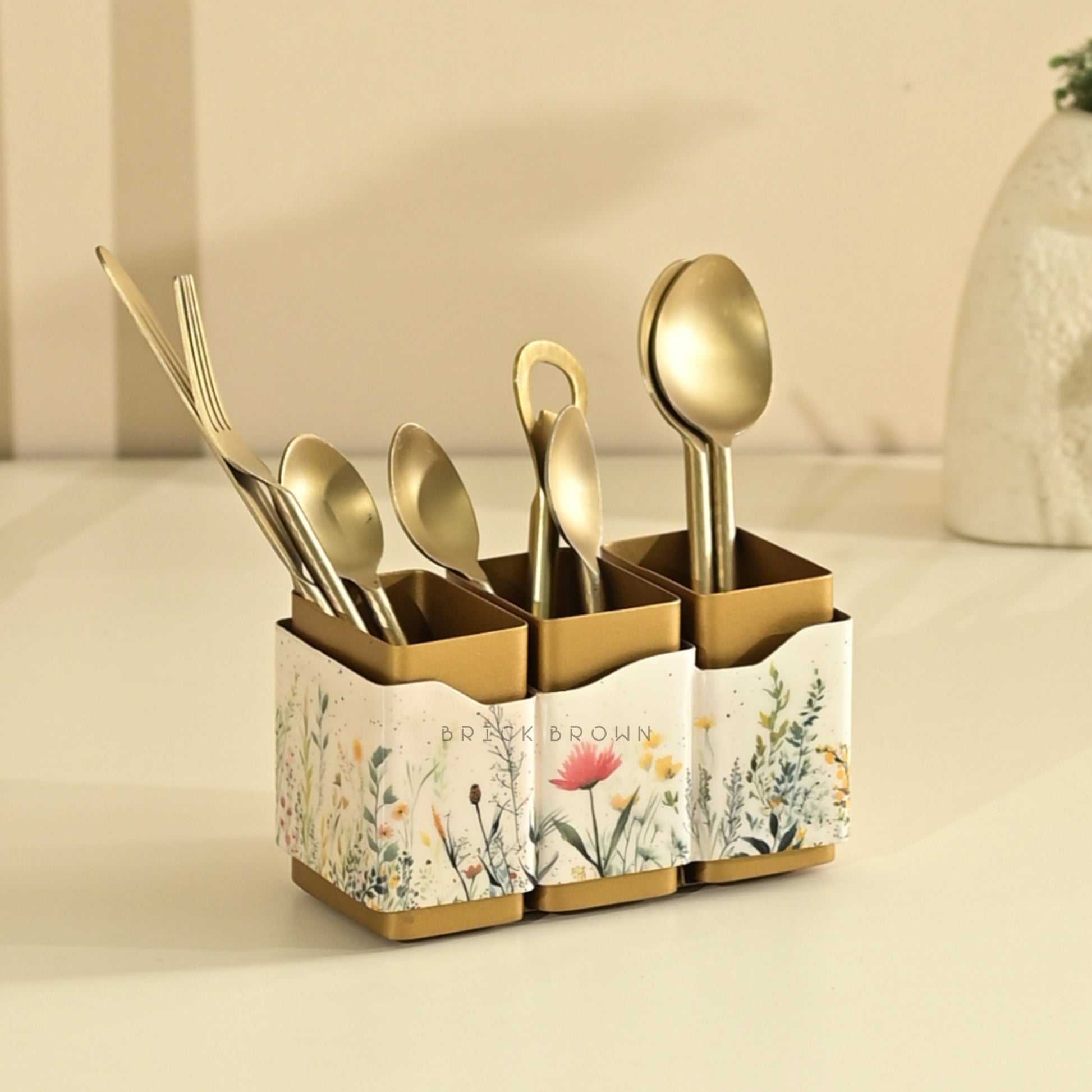 Triflora Cutlery Holder