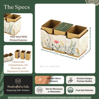 Triflora Cutlery Holder