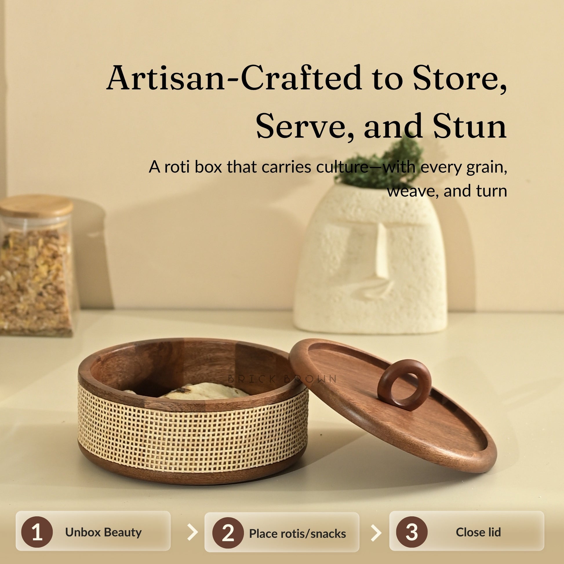 Tresso Roti Box