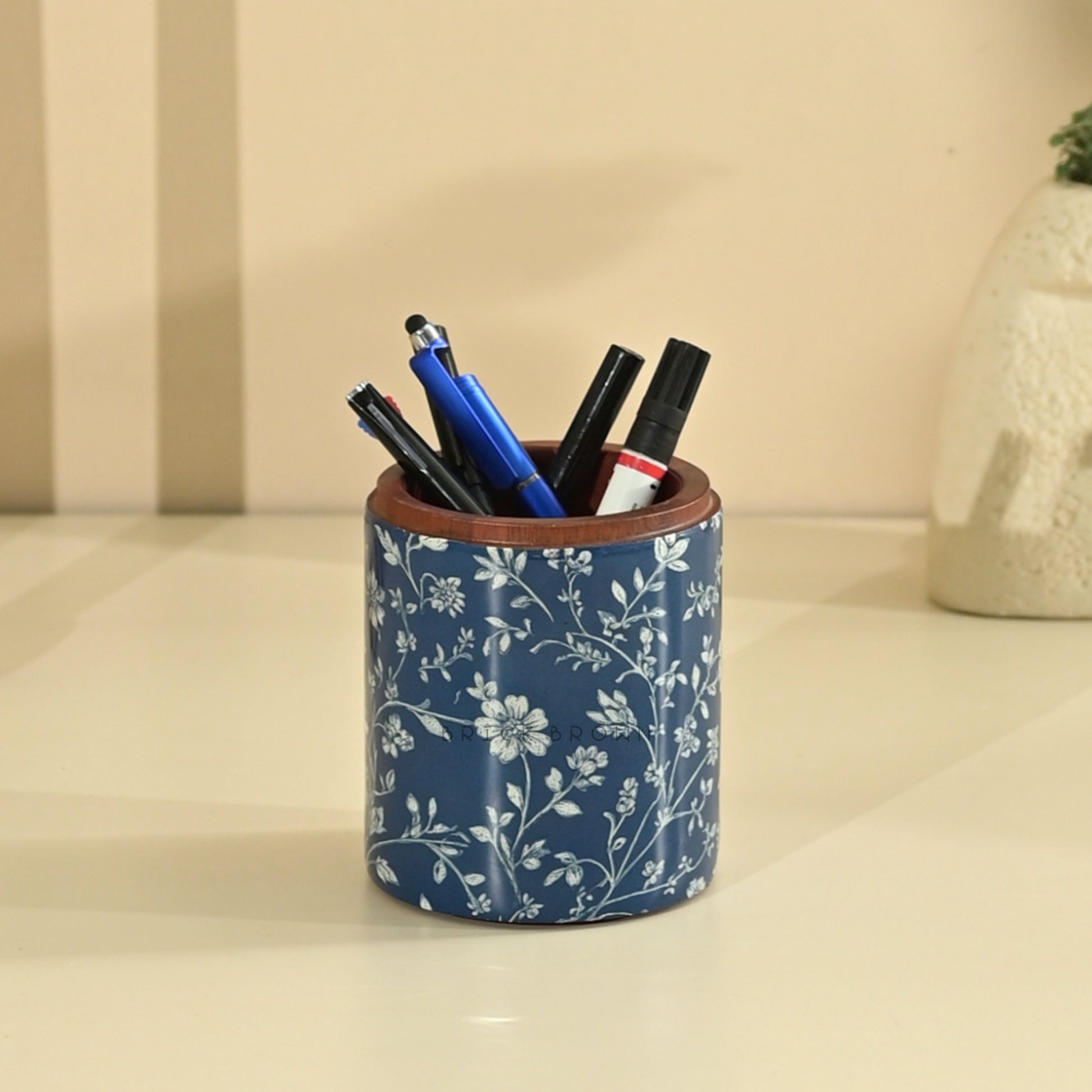 Indigo Cutlery Holder