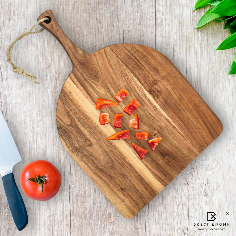 Bottle Chopping Board in Oil Finish