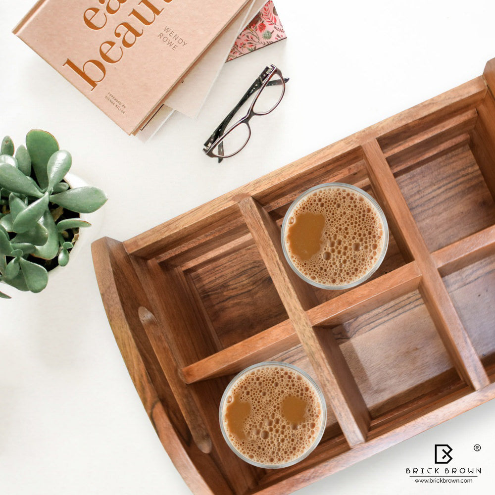 Two in One Flatware Organizer and Tea Glass Holder