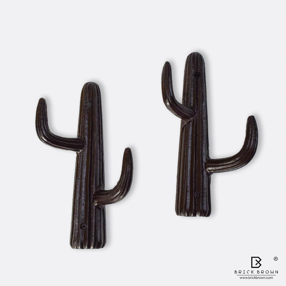 Cacti Key Holder/Wall Shelf - Set of 2