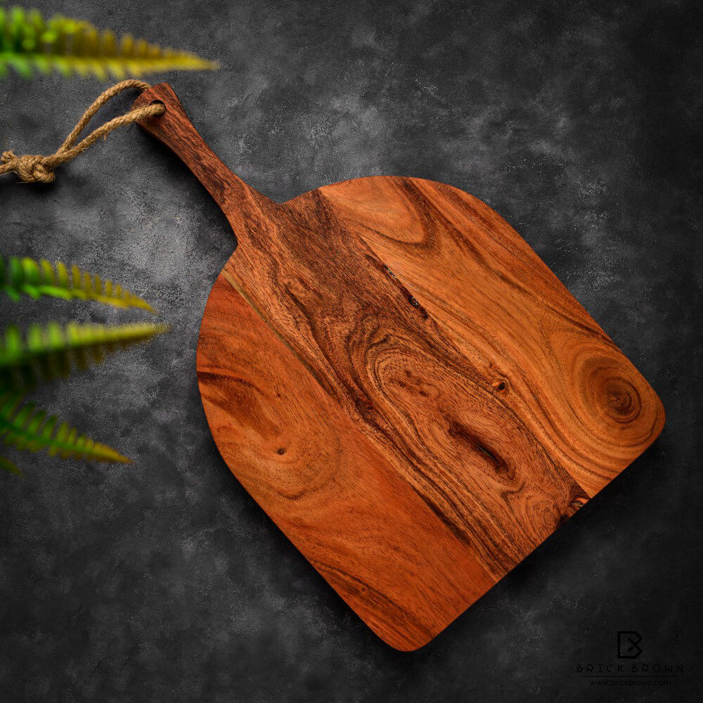 Bottle Chopping Board in Oil Finish