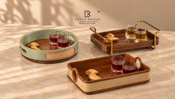 How to Choose a Wooden Serving Tray (Size, Shape, Handles) | Brick Brown