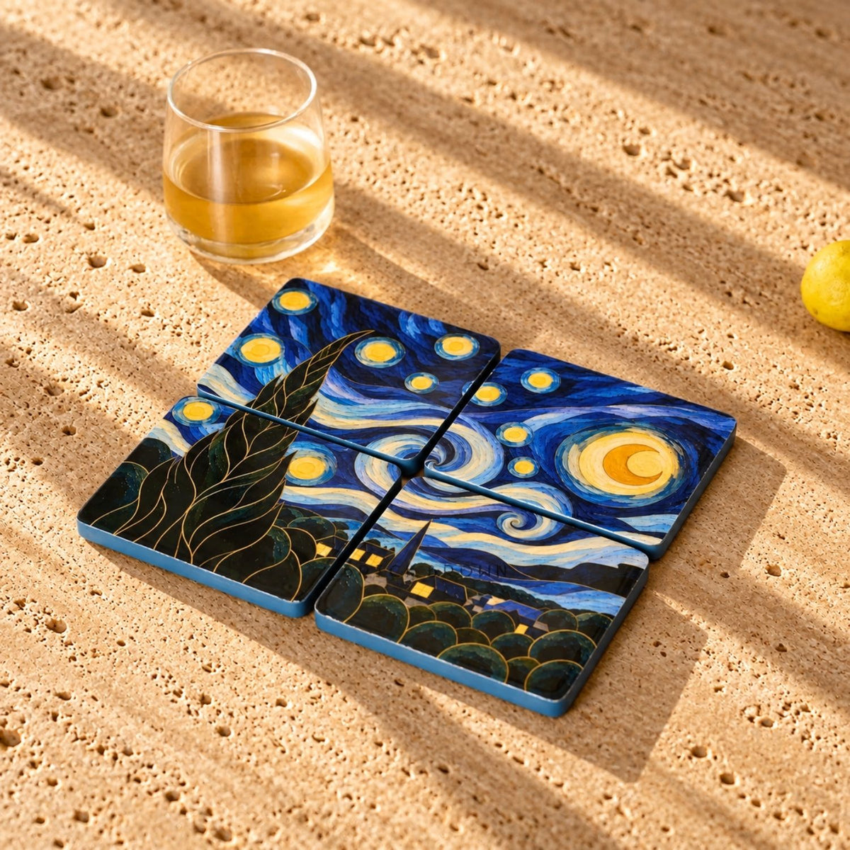 Swirl Coaster (Set of 4)