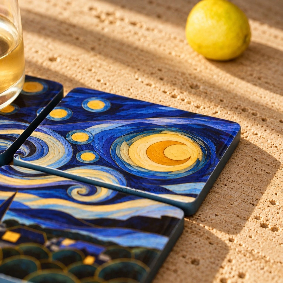 Swirl Coaster (Set of 4)