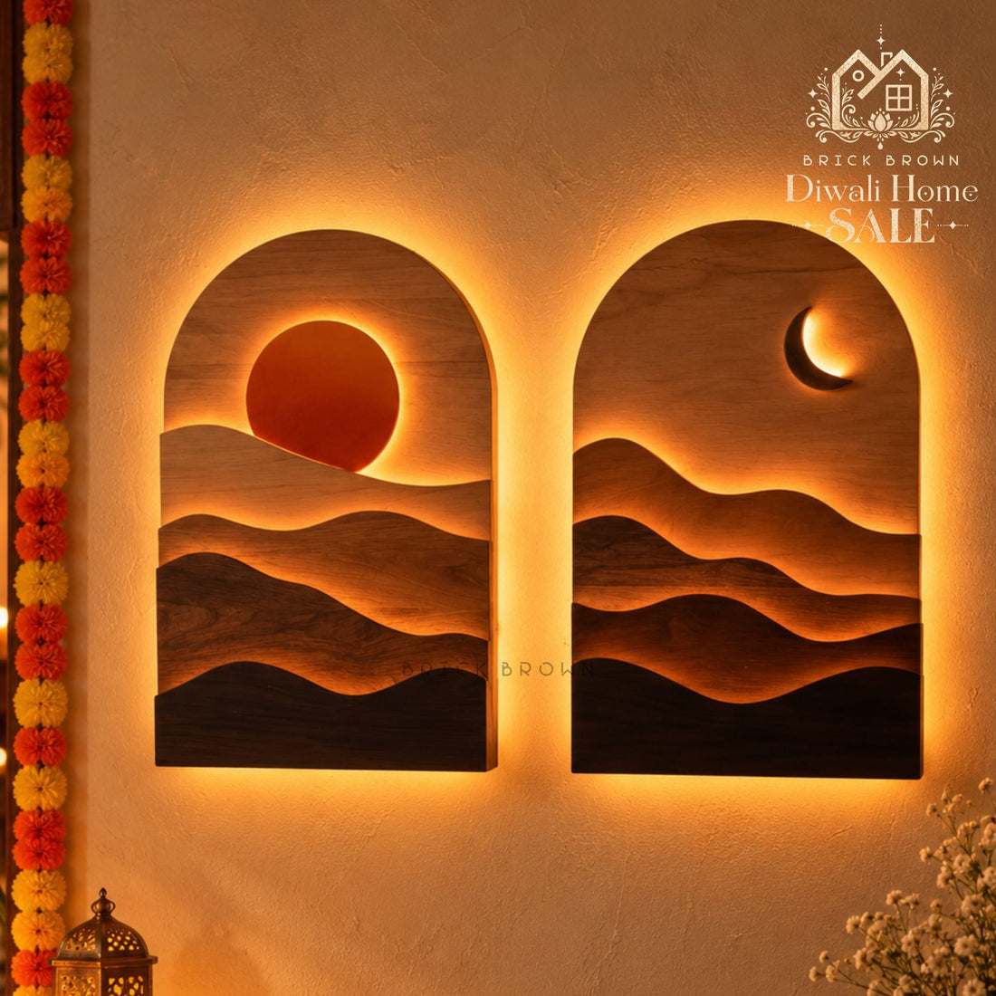 Dune Wall Lights (Set of 2)