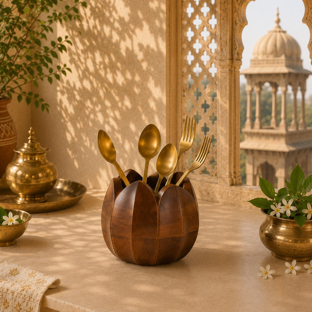 Lotus Cutlery Holder