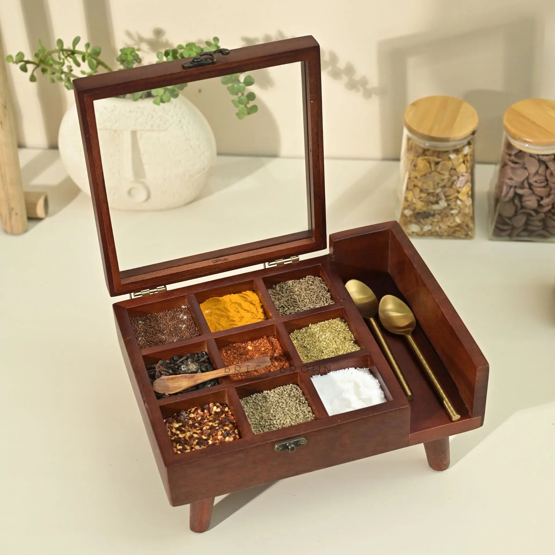 Legged Spice Box