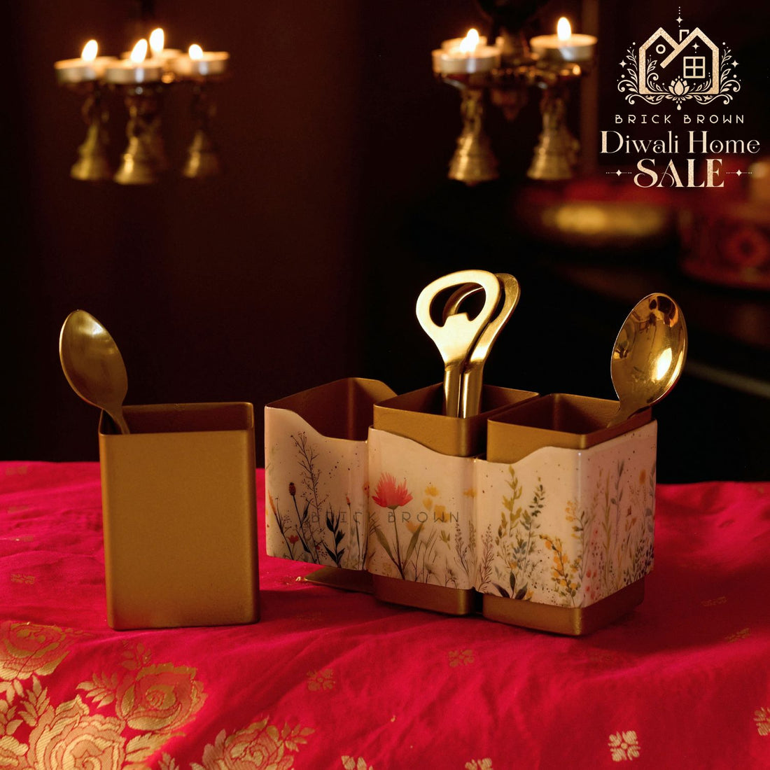 Triflora Cutlery Holder