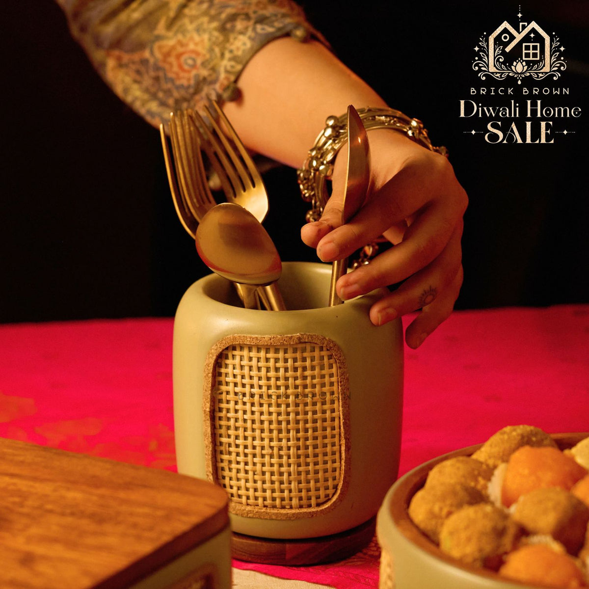 Jali Cutlery Holder