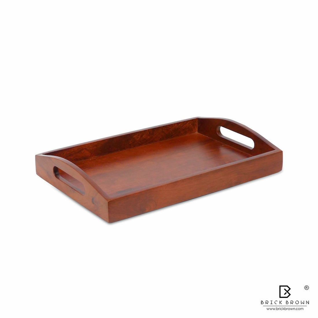 Classic Serving Tray from Mahogany Collection (Small)