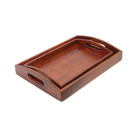 Classic Serving Tray from Mahogany Collection (Set of 2)