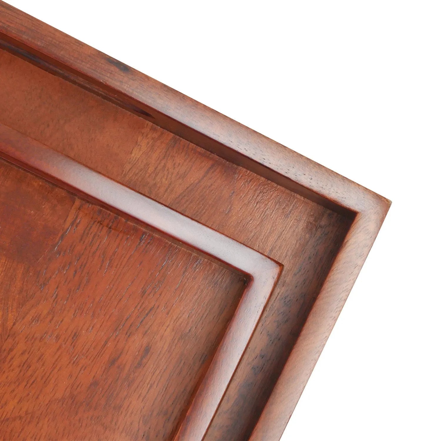 Classic Serving Tray from Mahogany Collection (Set of 2)