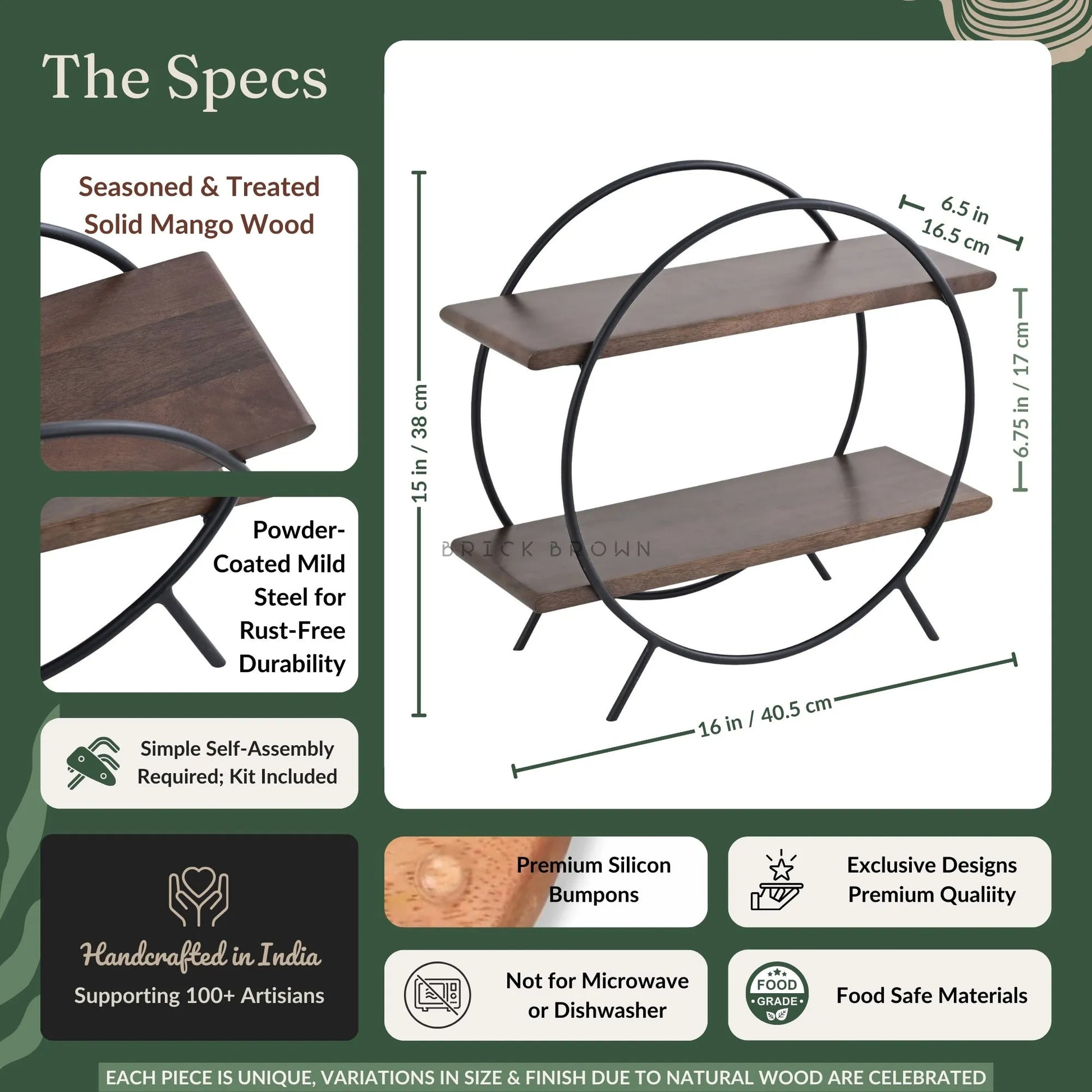 Smoky Circular Organizer