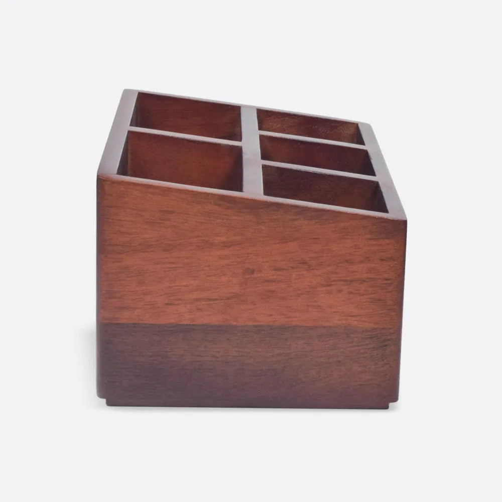 Prism Cutlery Caddy/Holder from Mahogany Collection