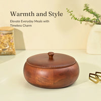 Roti Box from Mahogany Collection (Small)