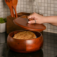 Roti Box from Mahogany Collection (Small)