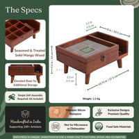 Legged Spice Box