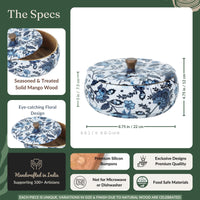 Floral Roti Box