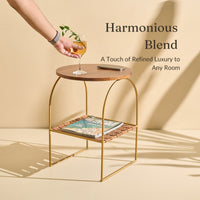 Strio Accent Table