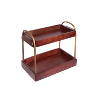 CasaDuo Organizer from Mahogany Collection