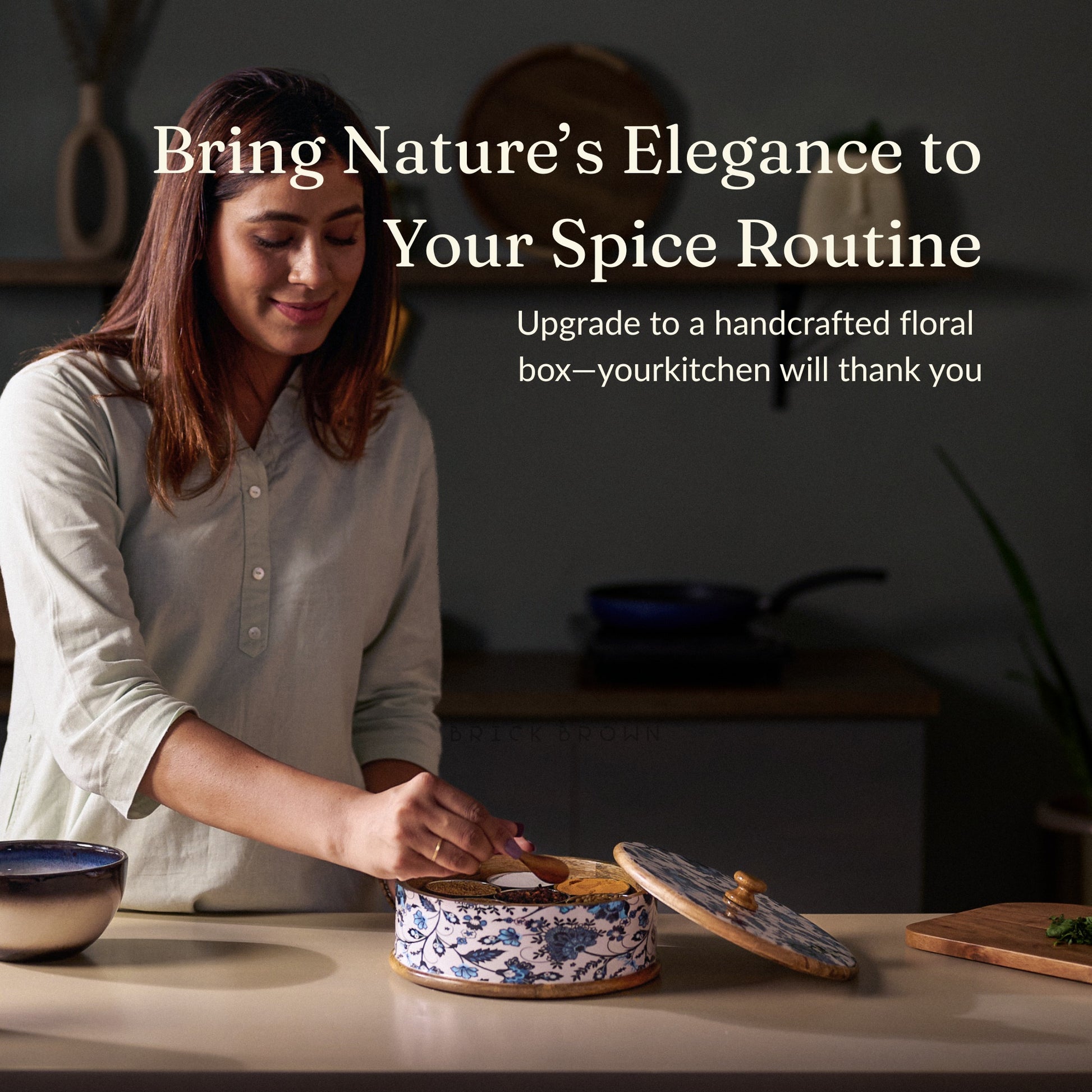 Floral Masala Box