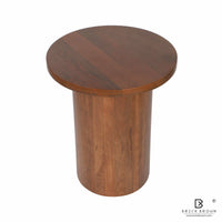 Rounded Twist Accent Table