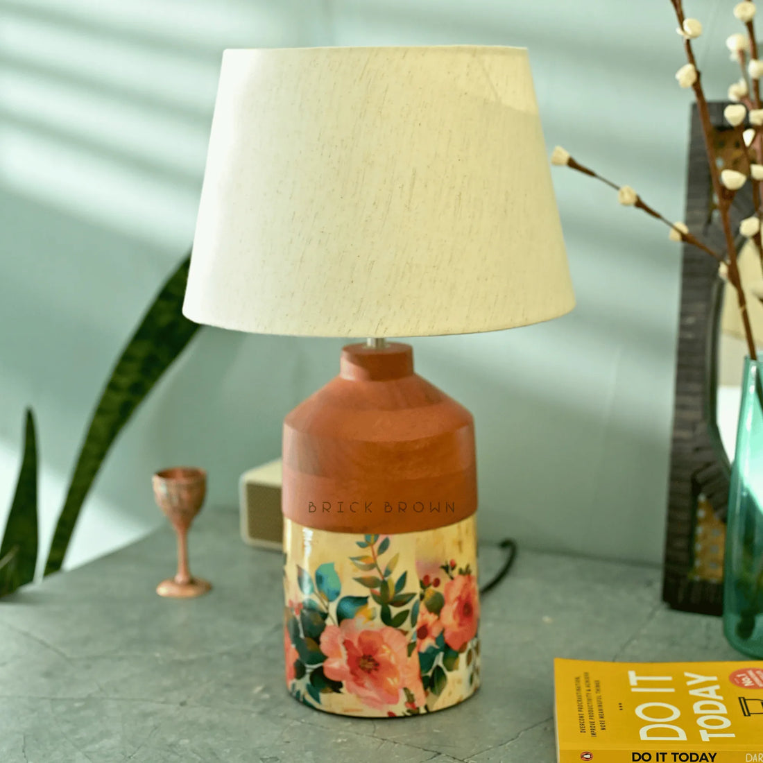 Pastel Flora Lamp