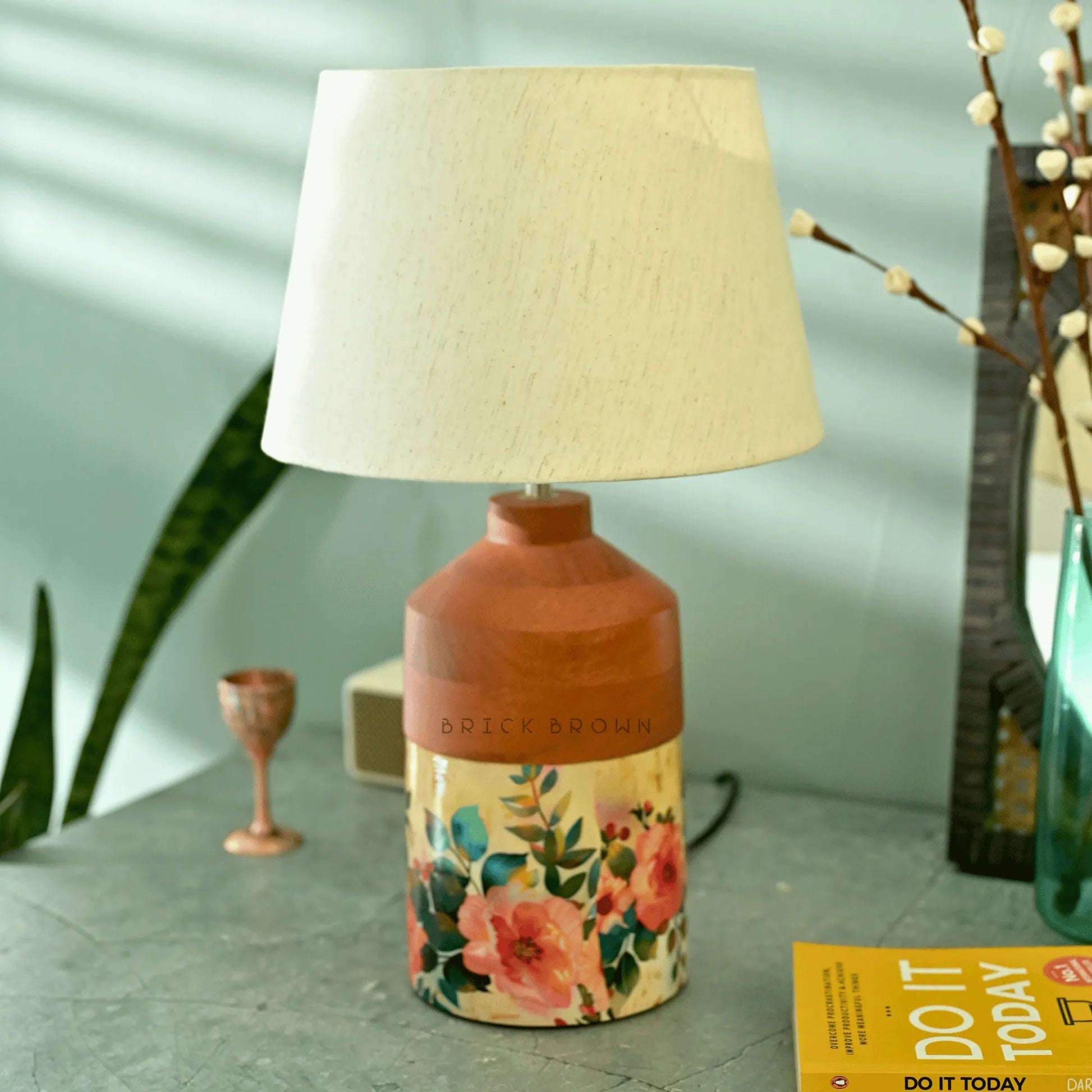 Pastel Flora Table Lamp