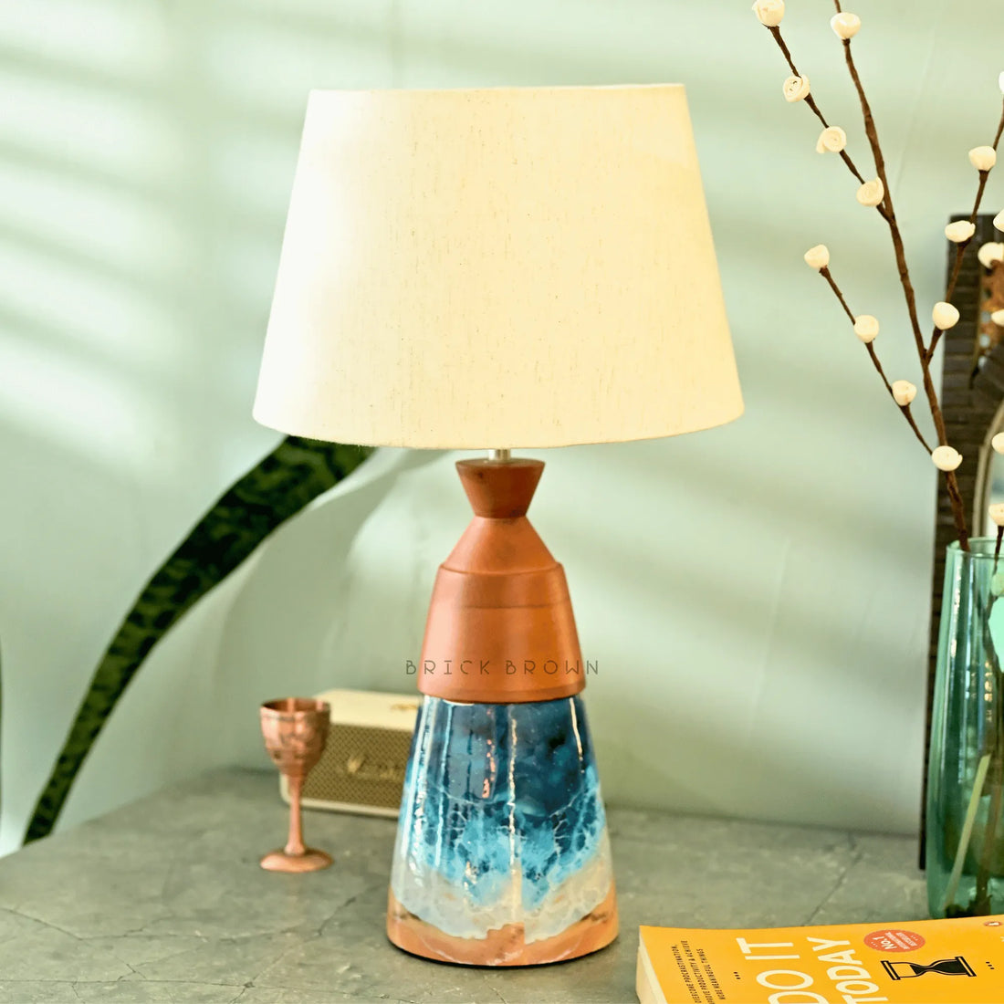 Aqua Table Lamp