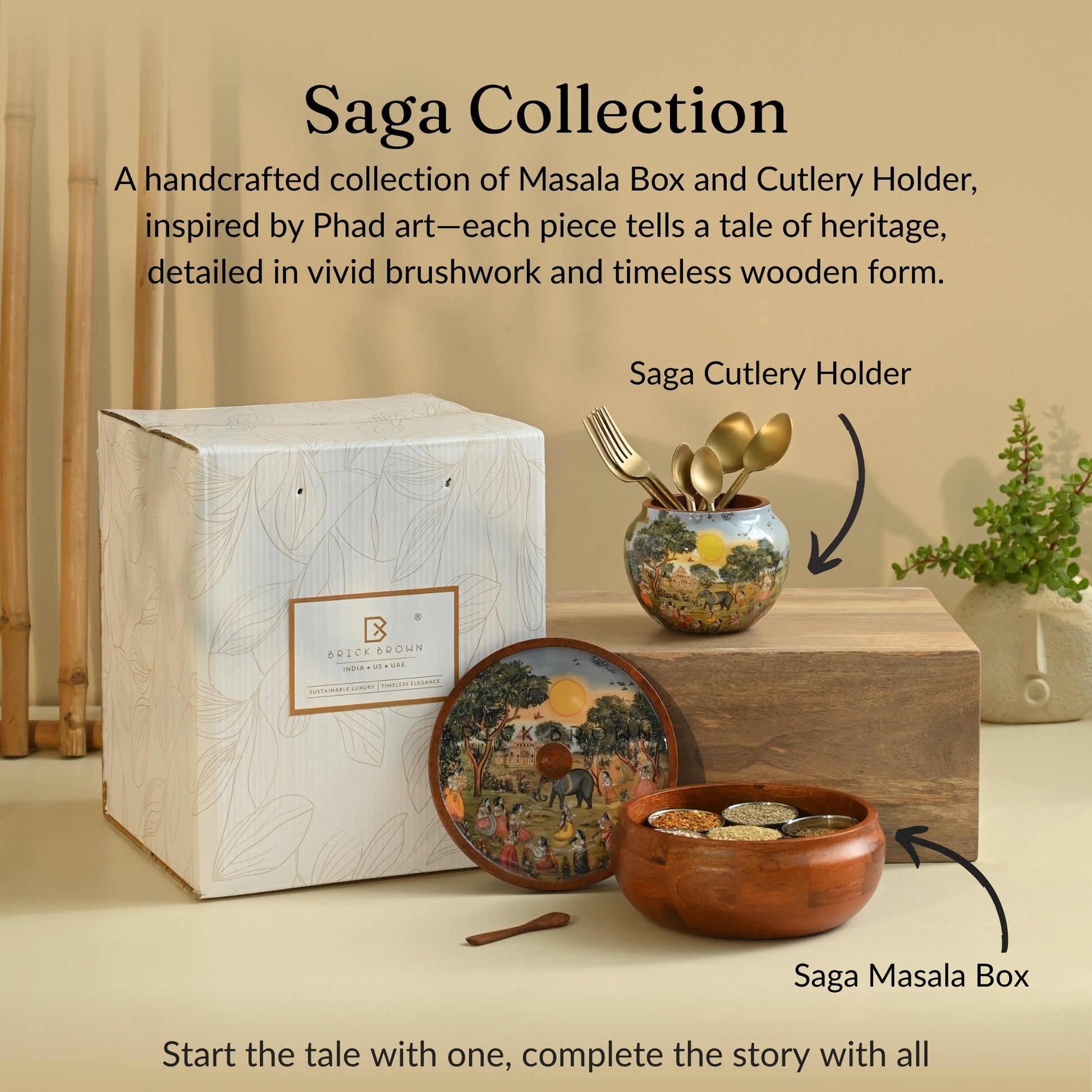 Saga Masala Box