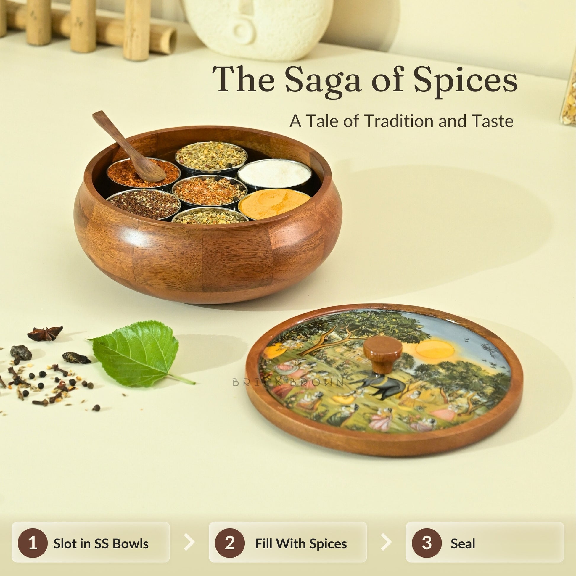 Saga Masala Box