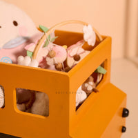 Wheels on the Bus Toy Cart
