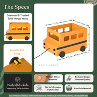 Wheels on the Bus Toy Cart